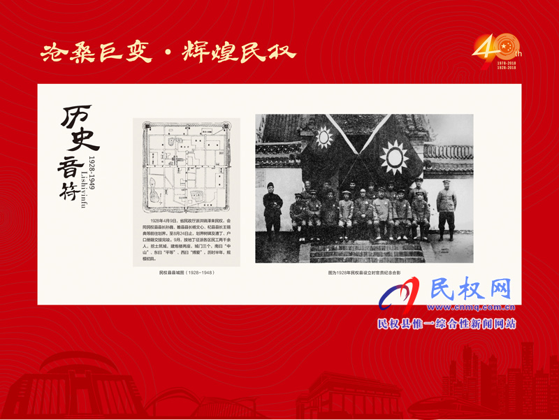 滄桑巨變?輝煌民權(quán) 民權(quán)縣慶祝改革開放40周年暨建縣90周年大型圖片展