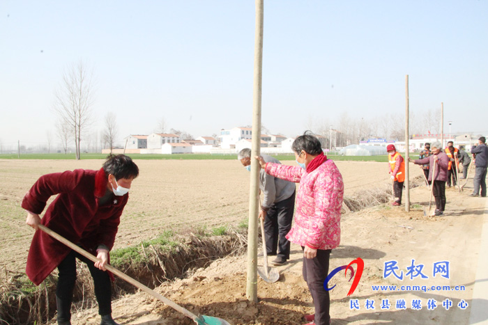 花園鄉(xiāng)：春來(lái)植樹綠家園