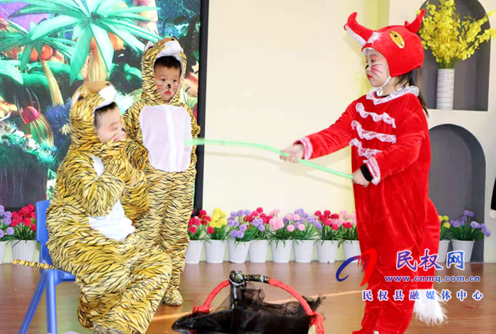 民權縣幼兒園開展食育繪本劇展演活動