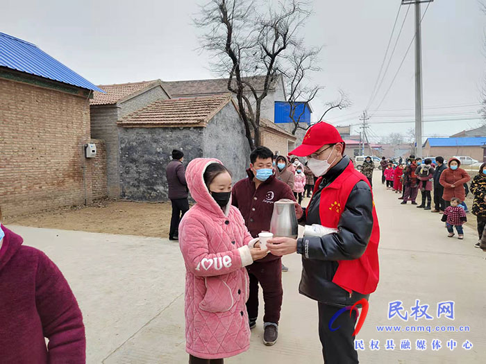 民權(quán)王莊寨鎮(zhèn)：一杯熱茶暖人心