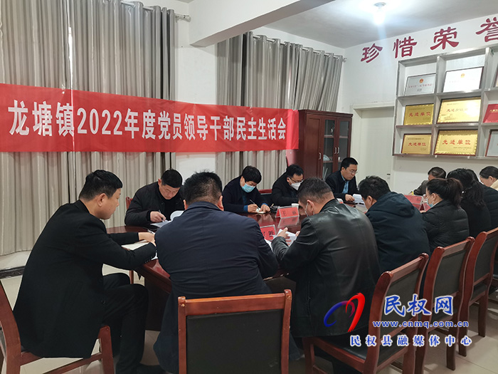 龍?zhí)伶?zhèn)召開2022年度黨員領(lǐng)導(dǎo)干部民主生活會(huì)