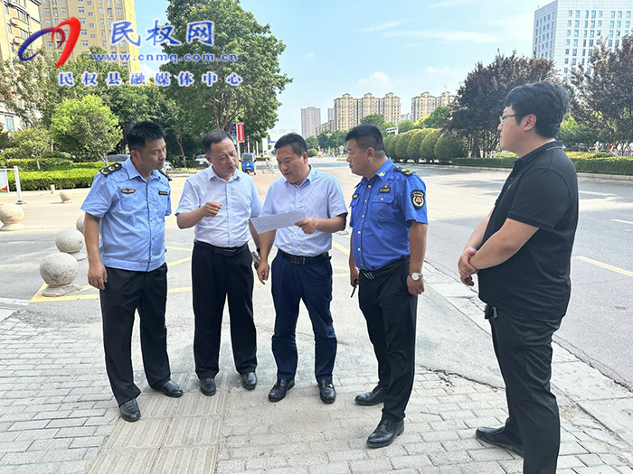 縣委常委、縣委辦公室主任吳杰督導 全國文明城市創(chuàng)建工作