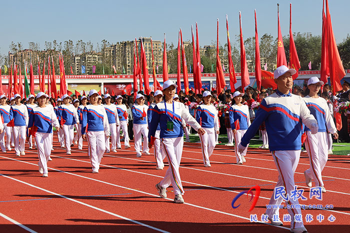 民權(quán)縣第七屆全民運(yùn)動(dòng)會(huì)盛大開幕