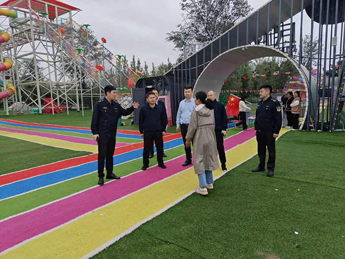 民權(quán)縣文化廣電和旅游局開展景區(qū)、游樂場所安全生產(chǎn)督導(dǎo)專項行動