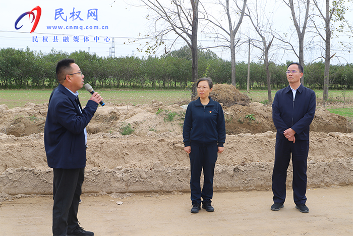 縣委書記王靜嫻調研市政項目建設工作