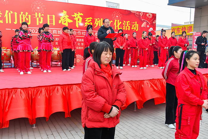 民權(quán)縣人和鎮(zhèn)舉辦 “我們的節(jié)日?春節(jié)” 文藝匯演 歡歡喜喜過大年